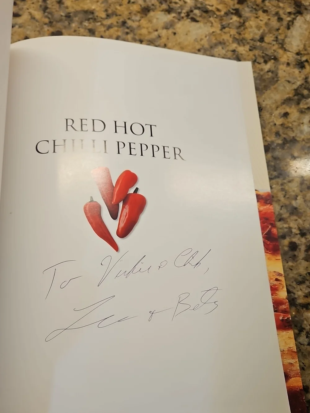 Red Hot Chili Pepper Cookbook 255 Pages 2001